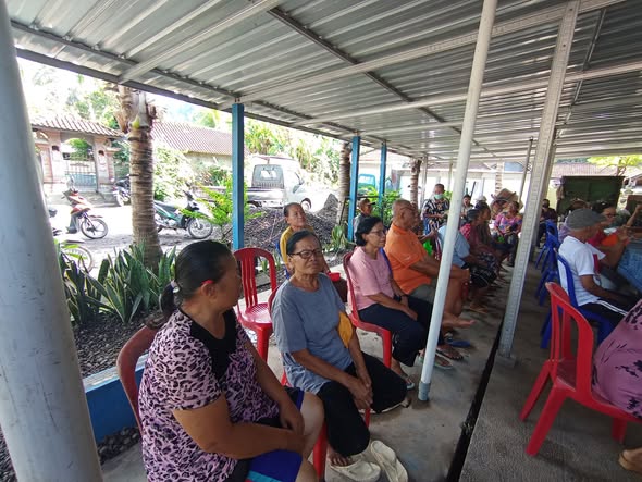 Giat Pelaksanaan Posyandu Lansia Yang Dilaksanakan Rutin Setiap Bulan Di Desa Pesedahan