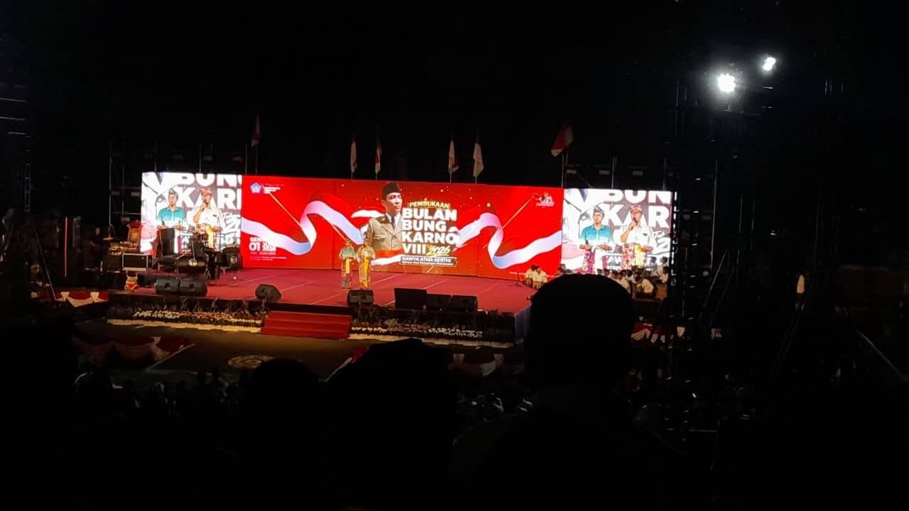 Menghadiri Pembukaan Bulan Bung Karno VIII Tahun 2026 sebagai Wujud Semangat Nasionalisme