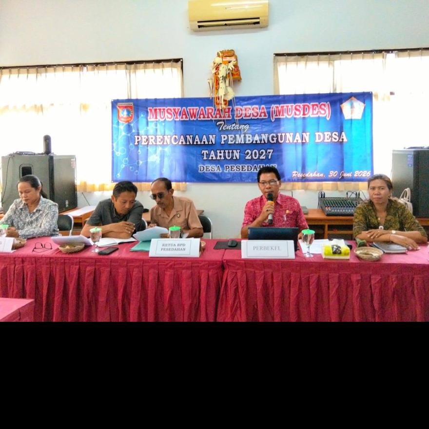 Musyawarah Perencanaan Desa Penyusunan RKP Desa Tahun 2027 di Desa Pesedahan